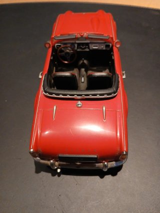 Maqueta Triumph TR4A Escala 1:38