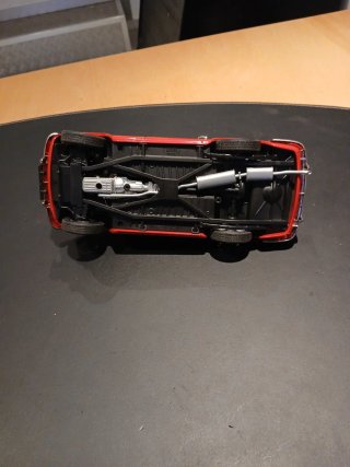 Maqueta Triumph TR4A Escala 1:38