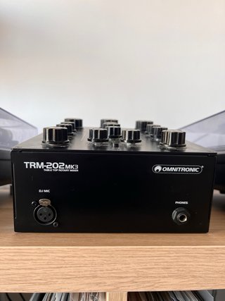 Omnitronic TRM-202 MK3 Mesa Rotatoria/Rotary Mixer