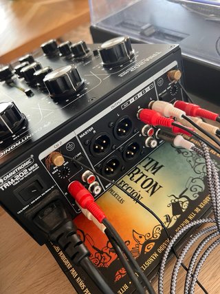Omnitronic TRM-202 MK3 Mesa Rotatoria/Rotary Mixer