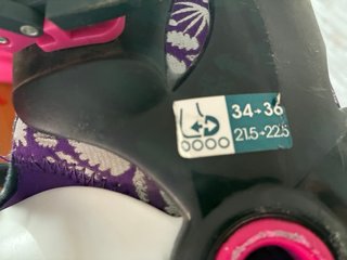 Patines en línea niña con bolsa