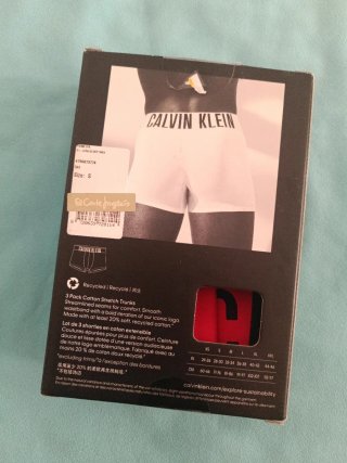 3 Calzoncillos Calvin Klein Algodón Talla S