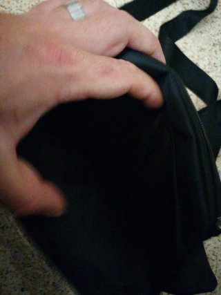 Marsupio Tracolla Uomo Nero