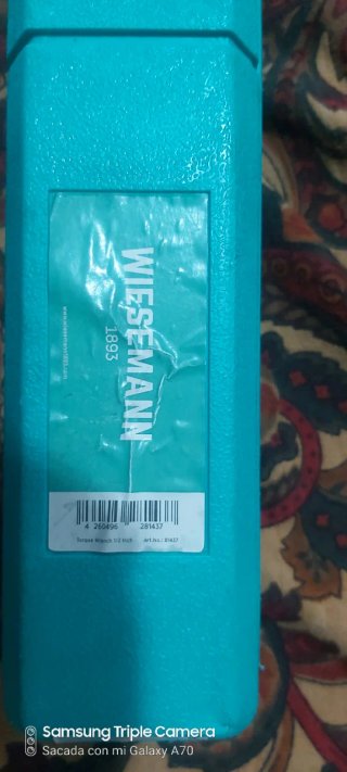 Llave dinamométrica Wisetool con maletín