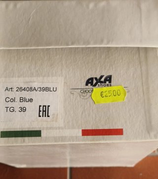 Sandalo AXA donna blu