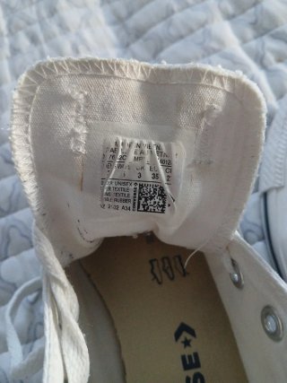 Converse Bianche Taglia 38