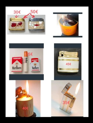 Offerte speciali: accendini e set di accendini in sconto