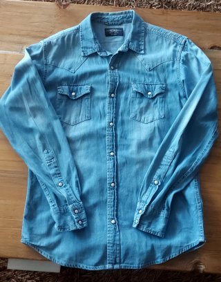 Lote 6 camisas hombre Zara y Pull & Bear