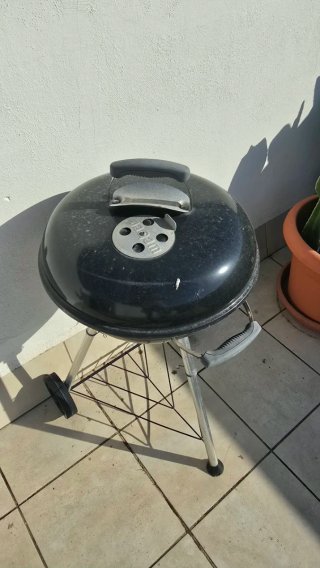Barbacoa Weber 45cm Negra sin óxido