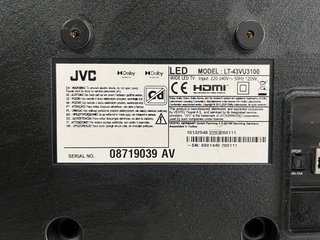 Smart TV JVC Negra