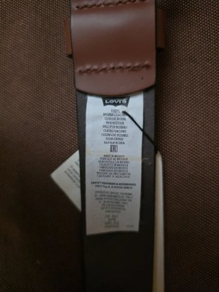 LEVI'S ORIGINAL, CINTURÓN PIEL BOVINO HOMBRE