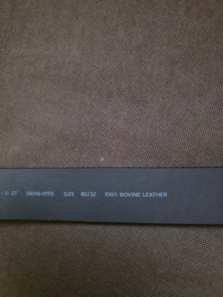 LEVI'S ORIGINAL, CINTURÓN PIEL BOVINO HOMBRE