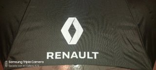 Paraguas Renault Vintage Negro