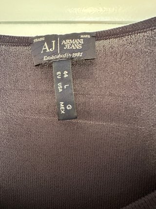 Vestido Armani Jeans Azul marino Talla L