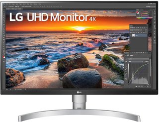 Monitor LG 27 4K IPS Negro/Plateado
