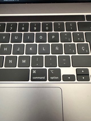 MacBook Pro i9 16" 1TB come nuovo, tastiera spagnola