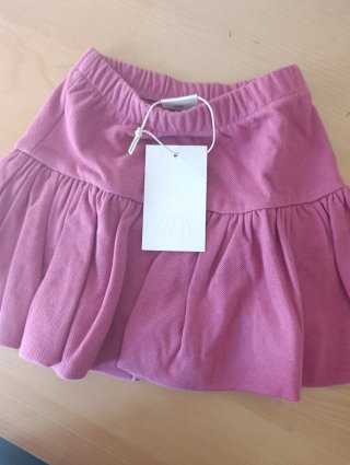 Saia Zara Rosa Tamanho 6