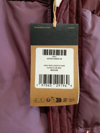 The North Face A-68A Chaqueta Morada