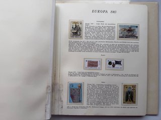 Álbum Sellos Europa Nuevos** MNH 62 PAG.