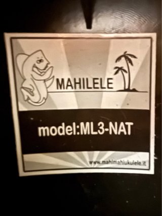 Ukelele Mahilele ML3 NAT + funda + afinador JOYO