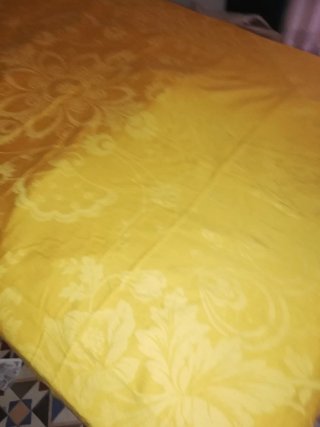 Colcha antigua algodón cama grande