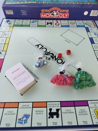 Juego de Mesa Monopoly De Luxe Año 1992