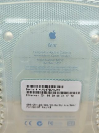 Apple iMac G3 - 1ª Serie - Blanco