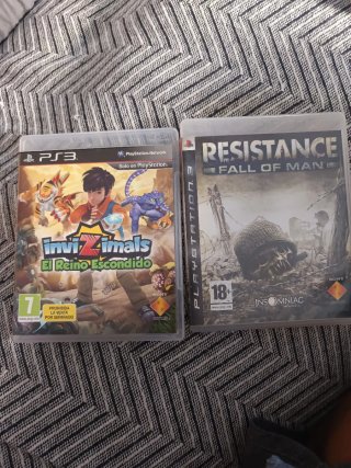 Videojuegos PS3: InviZimals y Resistance