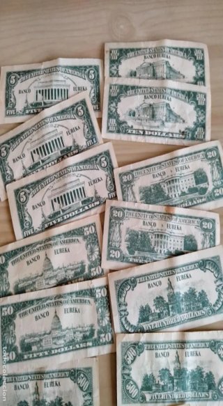 Repliche di Banconote da Dollaro Eureka