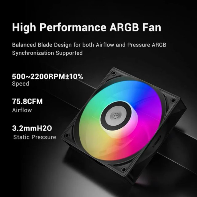 Enfriador CPU CPS DA360 Pro ARGB Digital