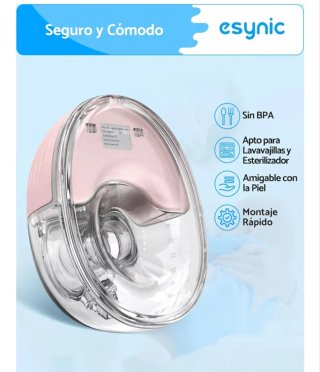 Sacaleches Eléctrico Portátil Esynic
