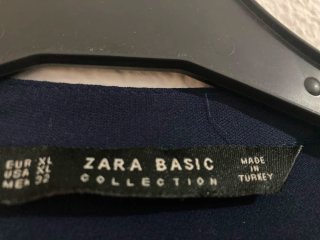 Blusa azul elegante