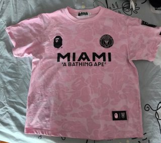 Camiseta BAPE Inter Miami Rosa