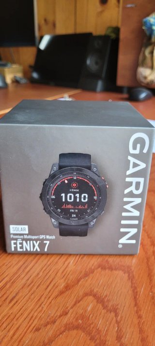 Smartwatch Garmin Fenix 7 Solar Negro/Gris.