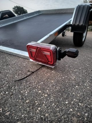 Remolque plataforma robusto quad/kart