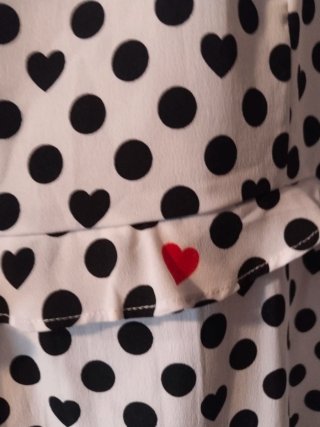 Vestido lunares y corazones Molly Bracken Talla l