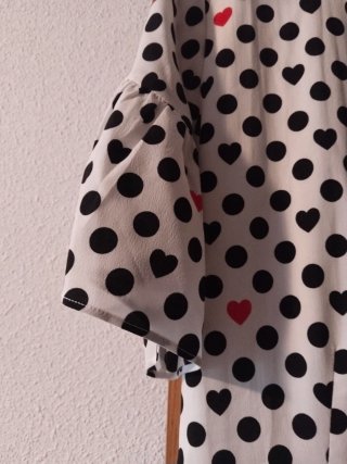 Vestido lunares y corazones Molly Bracken Talla l
