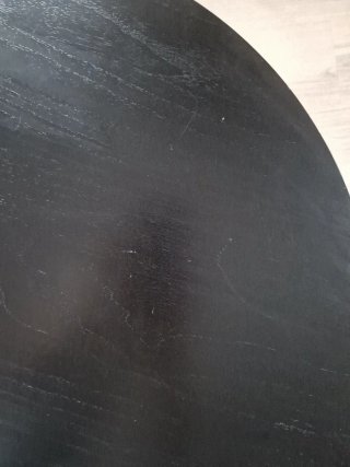 Mesa de centro Kave Home madera negra