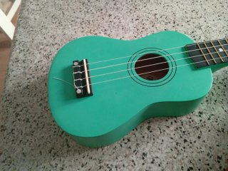 Ukelele verde