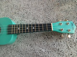 Ukelele verde