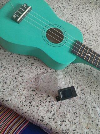 Ukelele verde