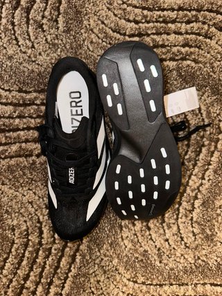 Adidas Zapatillas Negras Blancas (Running)