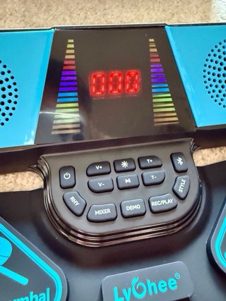 NUEVO Lychee batería electrónica 9 pads auriculare