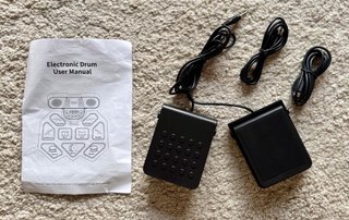 NUEVO Lychee batería electrónica 9 pads auriculare