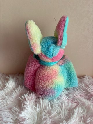 Pipistrello Peluche Handmade Teddy Blue
