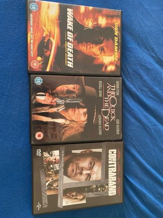 Pack 3 Películas DVD: Wake of Death, The Quick and