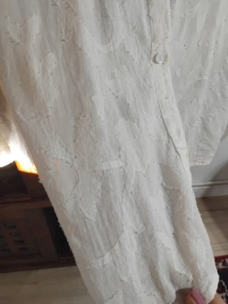 Camisa blanca de algodón para mujer algodon