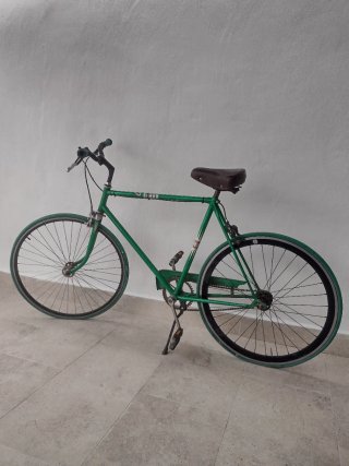 Bicicleta Fixie Vintage Verde