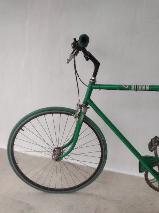 Bicicleta Fixie Vintage Verde