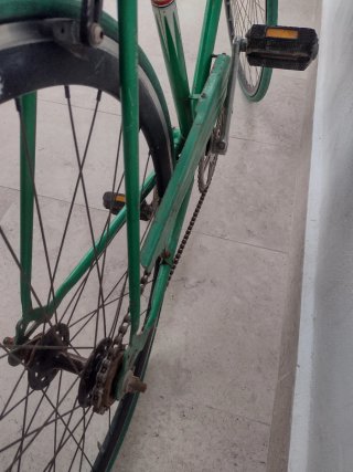 Bicicleta Fixie Vintage Verde